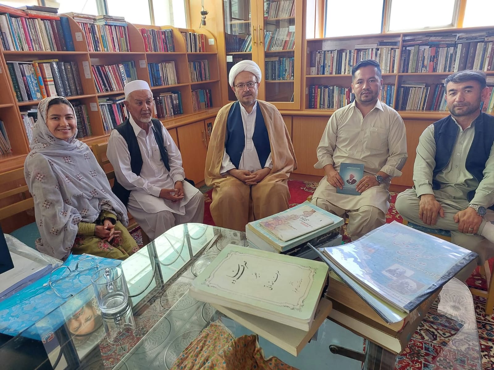 The Head Manager, Librarians and guests appointment